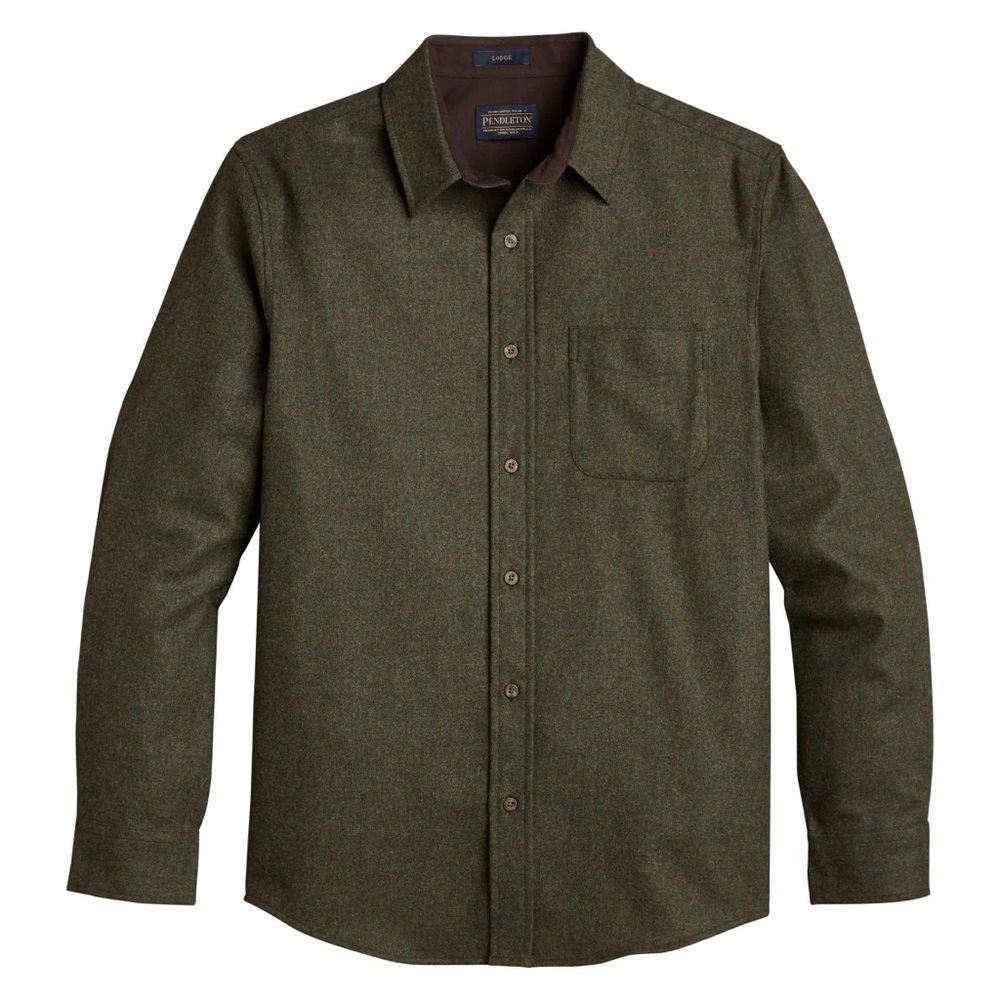 Brand New Pendleton Lodge Shirt, With Tags, Size Large Men’s, Green